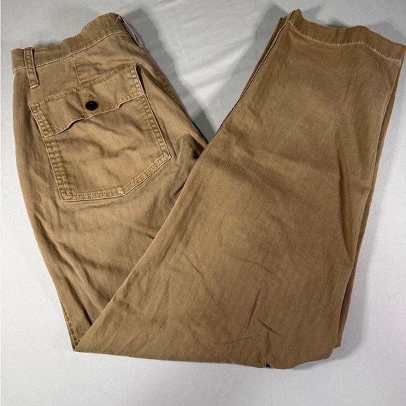 Madewell Pants - Madewell Utility‎ Workwear Pants Womens 27 Khaki Y2K Chore Straight Leg 28